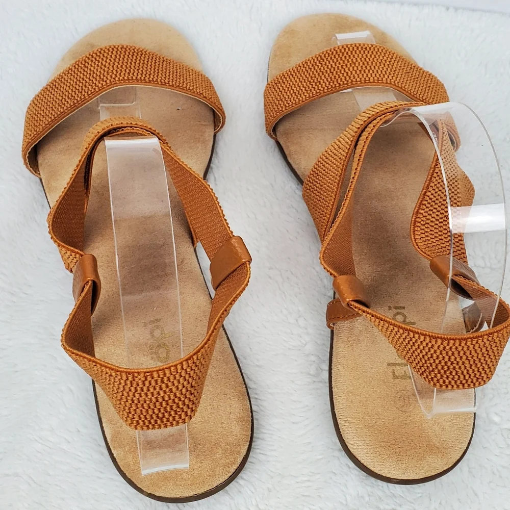 Stylish Brown and Tan Sandals for Effortless Comfort Women 10